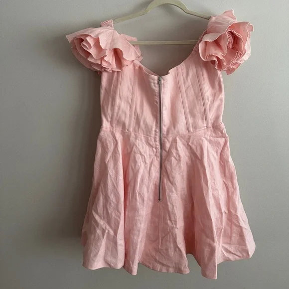 Bardot Sigma Mini Dress In Soft Pink - Picture 15 of 15